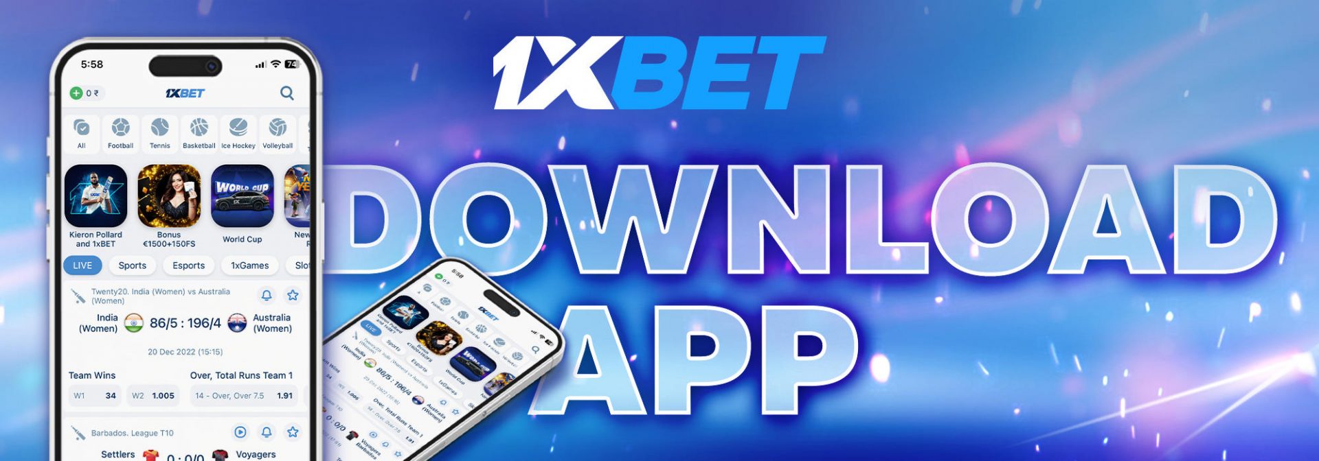 download 1xbet app in India 2023